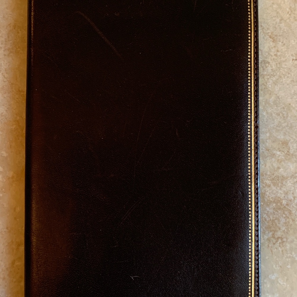 Vtg Retro “Denis of Florence” Genuine calf skin leather wallet made in Italy - Picture 5 of 15